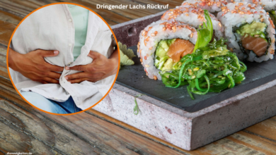 Dringender Lachs Rückruf