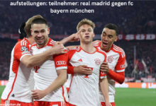 aufstellungen: teilnehmer: real madrid gegen fc bayern münchen